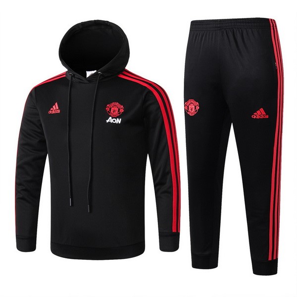 Chandal Niños Manchester United 2018/19 Negro